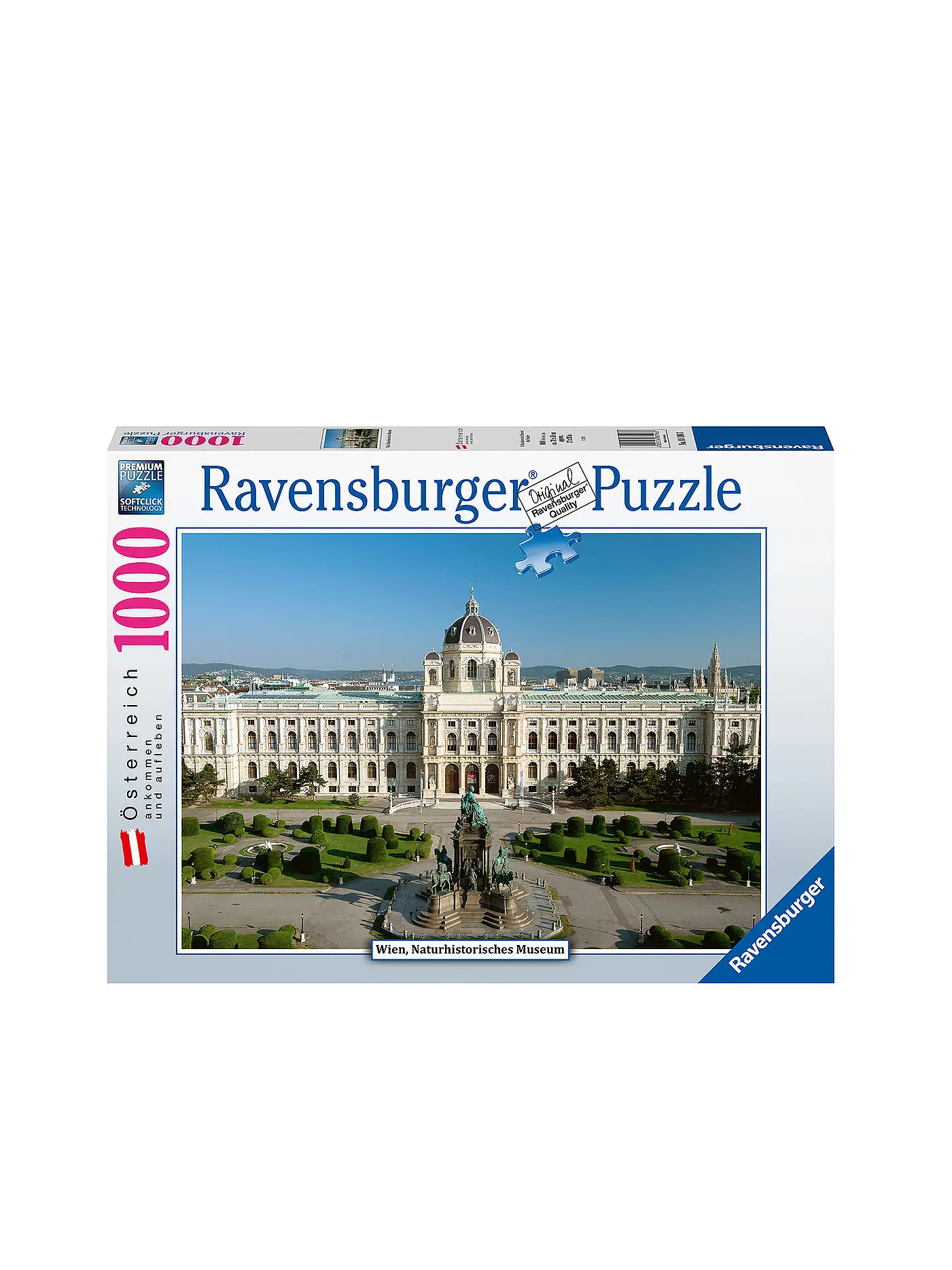 RAVENSBURGER | Puzzle - Wien Naturhistorisches Museum 1000 Teile | 